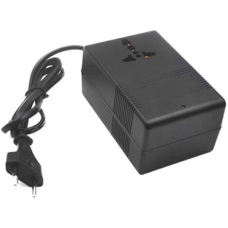 Transformateur convertisseur de tension 200 W, 220 V vers 110 V, prise UE (1/5)