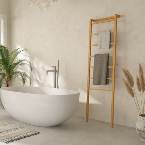Porte-serviettes en bambou, naturel (1/5)