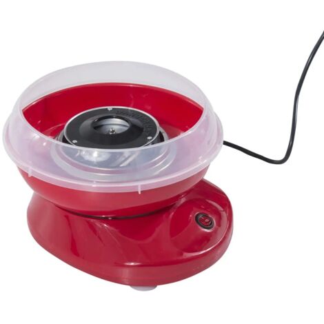 Machine à barbe à papa rouge, modèle 1, pour douceurs sucrées en fêtes & événements (1/5)