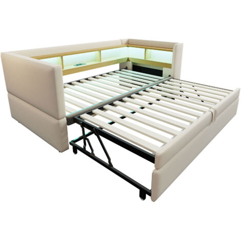 Lot de 6 coussins décoratifs en lin blanc 45x45 cm pour canapé (1/5)