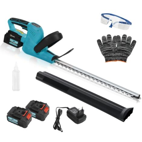 Taille-haie électrique sans fil 51 cm lame, bleu (1/5)