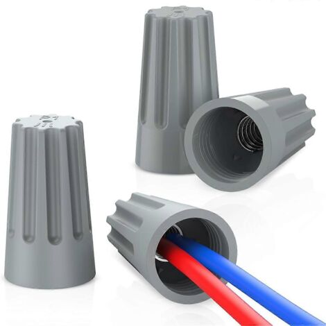 50 connecteurs de fils électriques à dominos pour fils de calibre 10-22 AWG B-- (1/5)