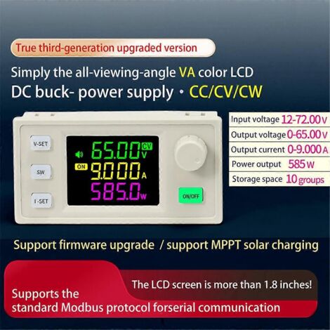 Module abaisseur de tension à courant constant 65 V 9 A 585 W (1/5)