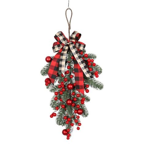 Décorations de Noël : couronnes, pendentifs, nœuds de Noël -- (1/5)