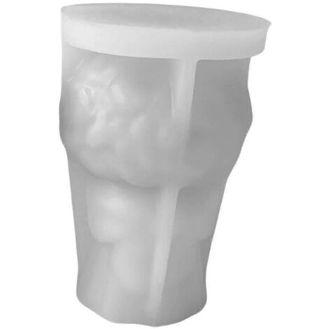 Moule en silicone pour bougie rose en forme de cœur 3D avec nœud et bouquet de roses. (1/5)
