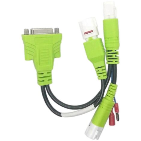 Câble adaptateur pour scanner OBD2 de diagnostic moto YAMAHA HONDA-- (1/5)
