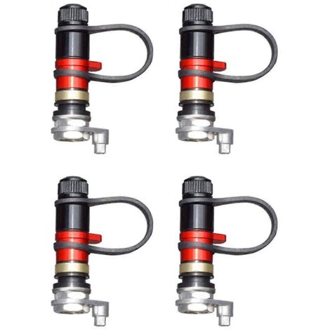 Soupape de décharge de pression pour voiture, lot de 4, modèle court -- (1/5)