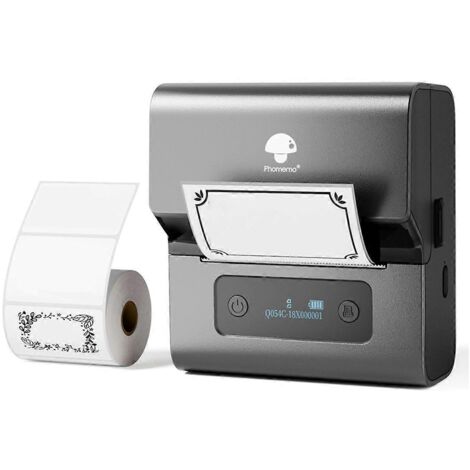 Étiqueteuse portable Bluetooth M221 grise (1/5)