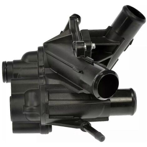 Boîtier de thermostat de liquide de refroidissement moteur HL3Z-8A586-B pour-- (1/5)
