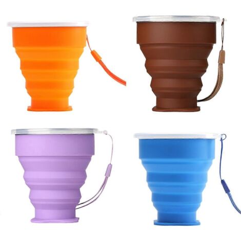 Gobelet pliable, gobelet télescopique de voyage --- (1/5)