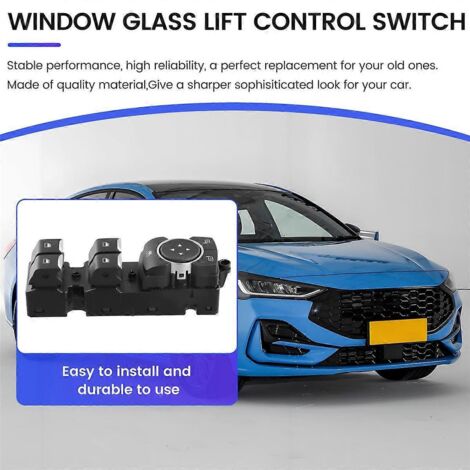 Commande de lève-vitre électrique côté gauche pour voiture avec conduite à gauche (LHD) (1/5)