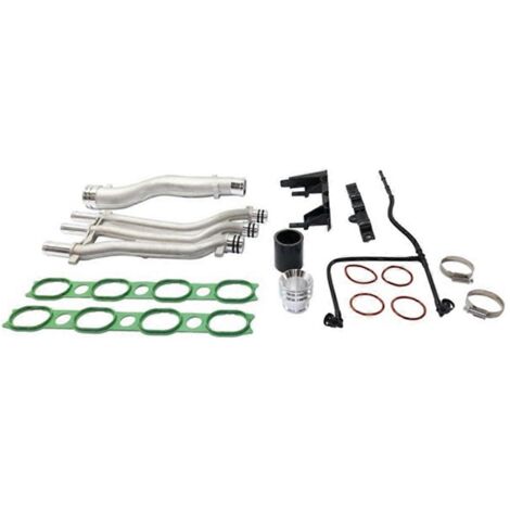 Kit de réparation et de mise à niveau des tuyaux de liquide de refroidissement pour moteur automobile -- (1/5)