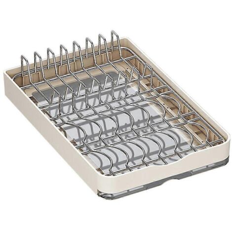 Organisateur de placard de cuisine coulissant, égouttoir à vaisselle coulissant pour cuisine C-- (1/5)