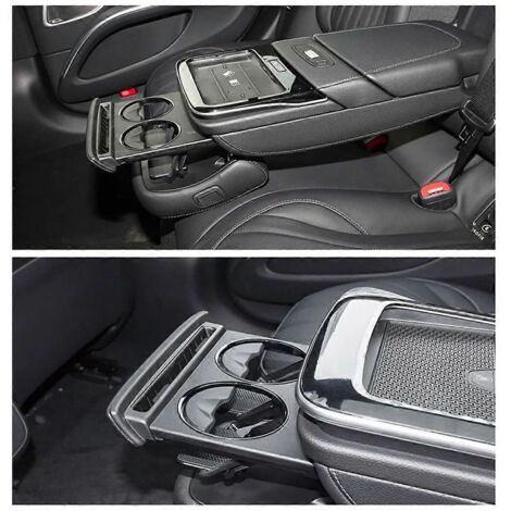 Porte-gobelet pour console centrale de voiture, noir (1/5)