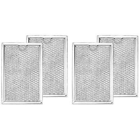 Lot de 4 filtres de rechange pour micro-ondes (filtre d'aération) (1/5)