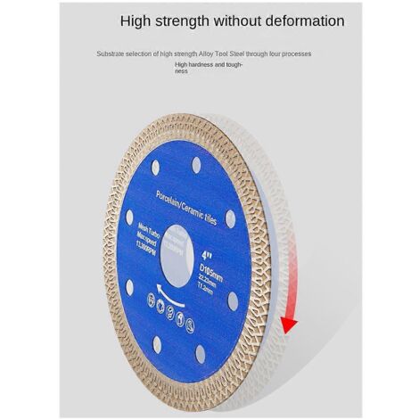 Lames de scie pour carrelage et pierre, durables, 125 x 22,23 mm (1/5)