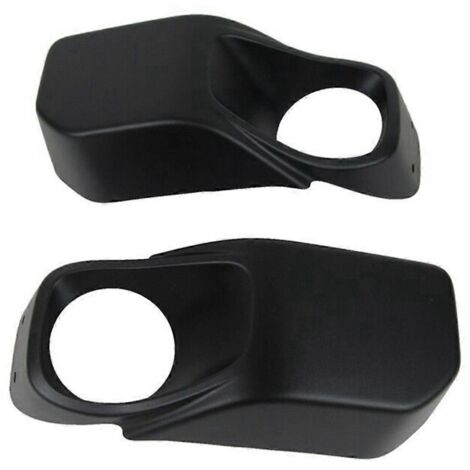 Cache antibrouillard avant gauche et droit pour Jeep Wrangler 2013-2017 - Noir (1/5)