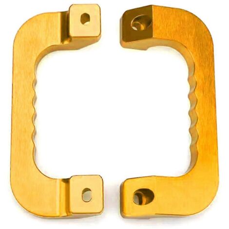 Garniture de poignée de maintien d'accoudoir de porte de voiture pour Toyota - Or (1/5)