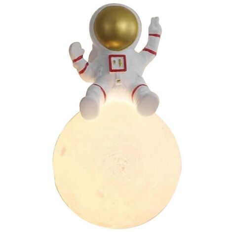 Lampe murale astronaute, abat-jour imprimé en 3D, applique LED B-- (1/5)