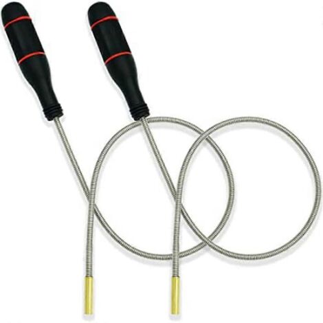Outil de ramassage magnétique flexible (2 pièces), ramassage magnétique pliable 2 lb (1/5)