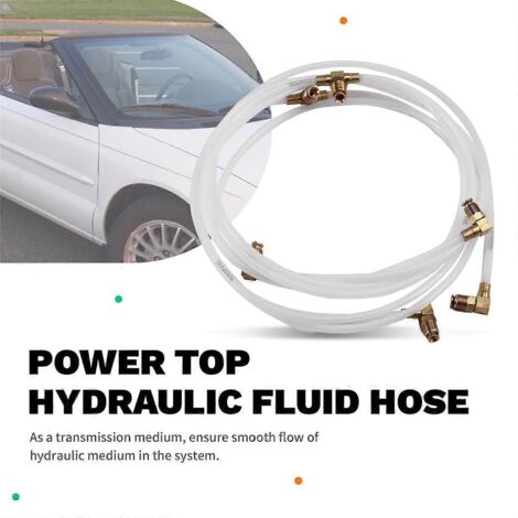 Tuyau hydraulique pour capote électrique de voiture décapotable -- (1/5)