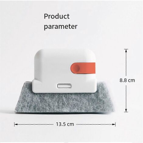 Brosse de nettoyage pour vitres grises-- (1/5)