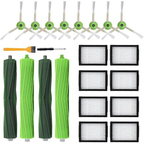 Pièces de rechange pour aspirateur iRobot Roomba : brosses, filtres et autres éléments. (1/5)