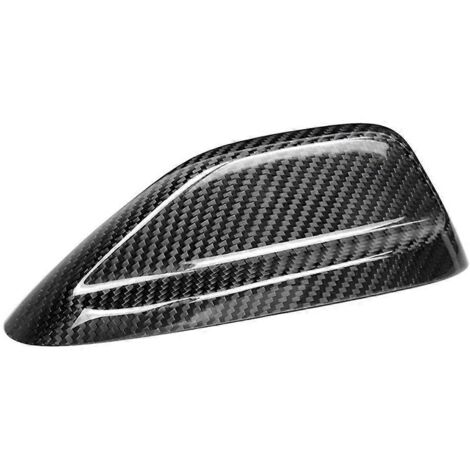 Autocollants pour antenne de toit de voiture, cache aileron de requin pour Dodge Ram 2018+ - Fibre de carbone (1/5)