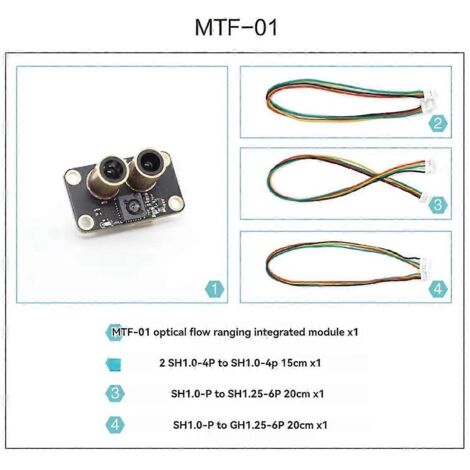 Module de capteur de flux optique et lidar MTF-01 MicoAir pour Micolink-- (1/5)