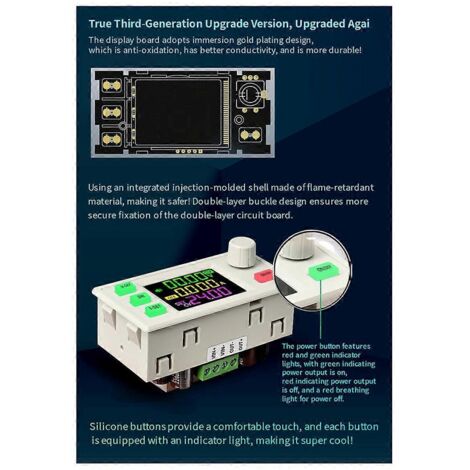 Nouvelle alimentation CC régulée et réglable XY6506X pour commande numérique par ordinateur (CNC) (1/5)