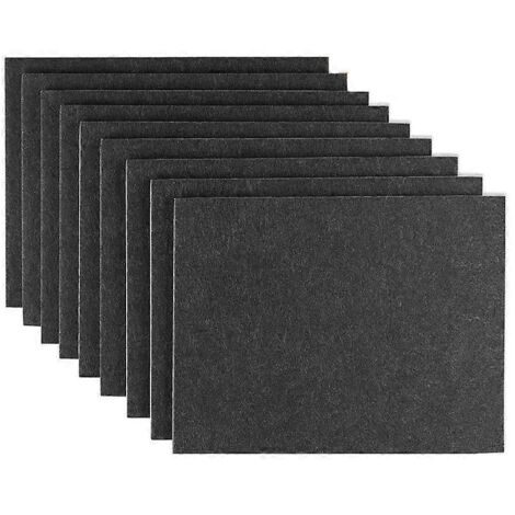 9 pièces de patins adhésifs en feutre pour meubles de 20,3 cm x 15,2 cm x 0,3 cm (1/5)