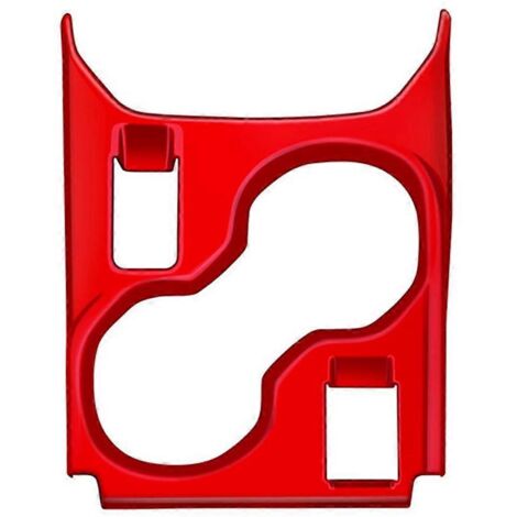 Cadre de porte-gobelet de console centrale pour Subaru rouge conduite à gauche (1/5)