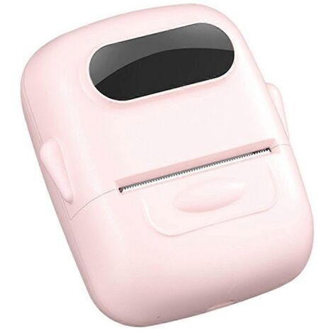 Imprimante d'étiquettes portable P50 pour vêtements et maison, rose (1/5)