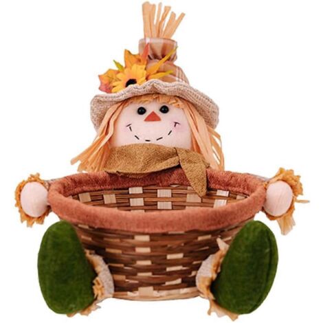 Poupée de saison des récoltes, panier de bonbons, panier de fruits, poupée mignonne A-- (1/5)