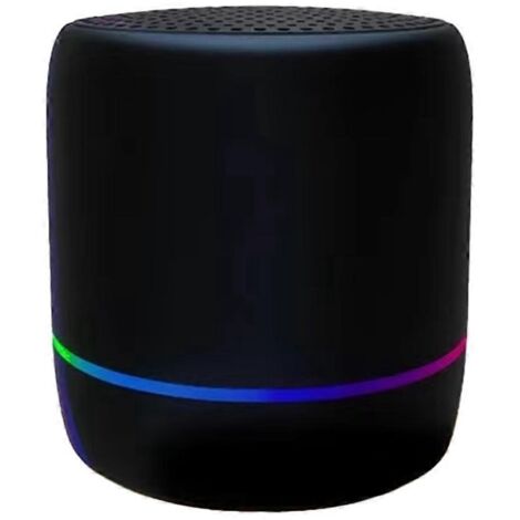 Enceinte Bluetooth portable avec commande vocale IA et mini caisson de basses --- (1/4)