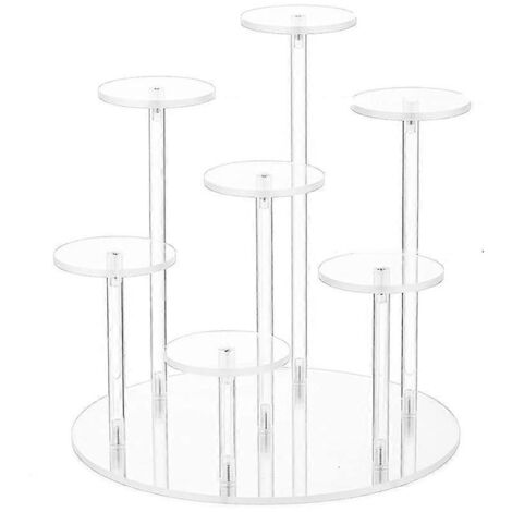 Présentoir à desserts en acrylique transparent pour bijoux et gâteaux. (1/5)