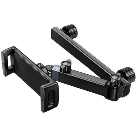 Support rétractable pour tablette arrière de voiture, à fixer à l'appui-tête de la voiture --- (1/5)
