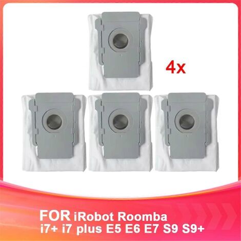 Sacs à poussière de remplacement pour IRobotRoomba I7+, E5, E6, E7, S9, S9+-- (1/5)