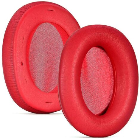 Coussinets d'oreille pour casque W800BT PLUS, installation facile, rouge-- (1/5)