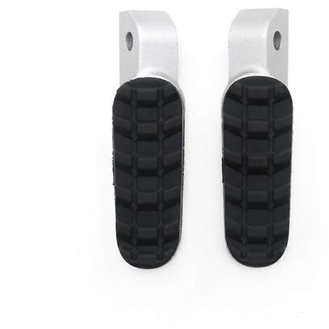 Repose-pieds arrière de moto, pédales pour 850 SPORT, argent-- (1/5)