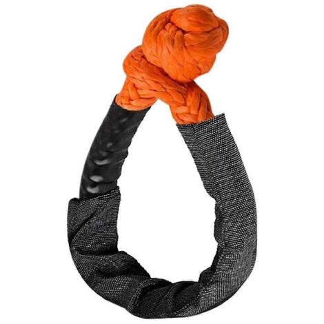 Corde de remorquage souple à manille pour voiture, idéale pour le dépannage tout-terrain (VTT/UTV) - (1/5)