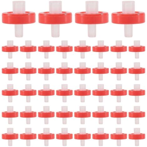 100 filtres pour seringues en PTFE, filtre de laboratoire pour seringues, diamètre de membrane 13 mm. (1/5)