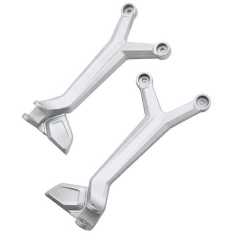 Support de repose-pieds pour moto Trident 660 argenté (1/5)
