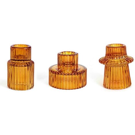 Porte-bougies coniques pour centres de table, décoration de mariage A-- (1/5)