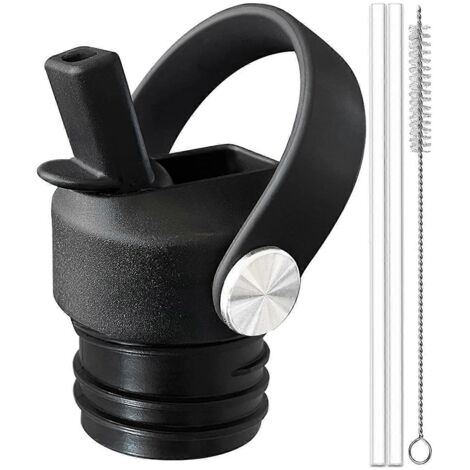 1 couvercle à paille avec poignée flexible pour gobelets de 18, 21 et 24 oz. (1/5)