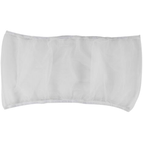 Couvercle de cage à oiseaux avec récupérateur de graines, filet de protection pour cage à oiseaux (blanc - M) (1/5)