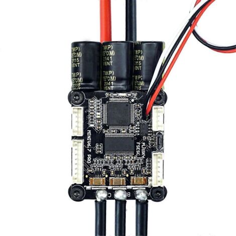 Contrôleur de vitesse ESC Mini FSESC6.7 70A pour batteries LiPo 4-13S, basé sur VESC6.6 (voir illustration). (1/5)