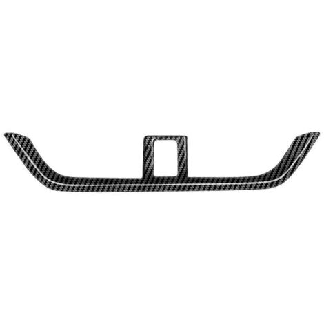 Garniture de cadre de sortie de climatisation centrale en fibre de carbone pour voiture-- (1/5)