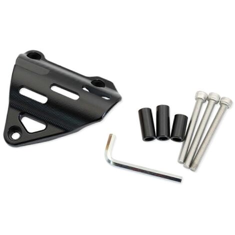 Protection de pompe à eau de moto noire --- (1/5)