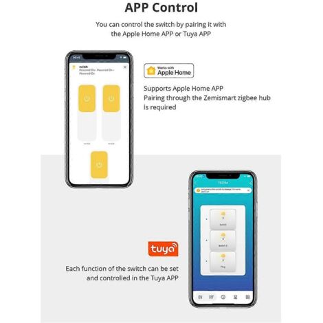 Prise connectée Tuya Zigbee Brésil 10A, prise européenne (1/5)